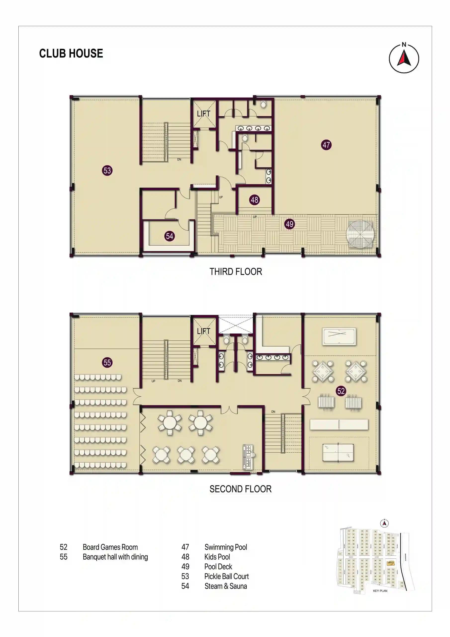 Assetz Mizu & Ki Hennur Main Road - 3260 sq.ft. 4 BHK villa layout