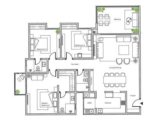 Assetz Mizumi Reserve floor plan1